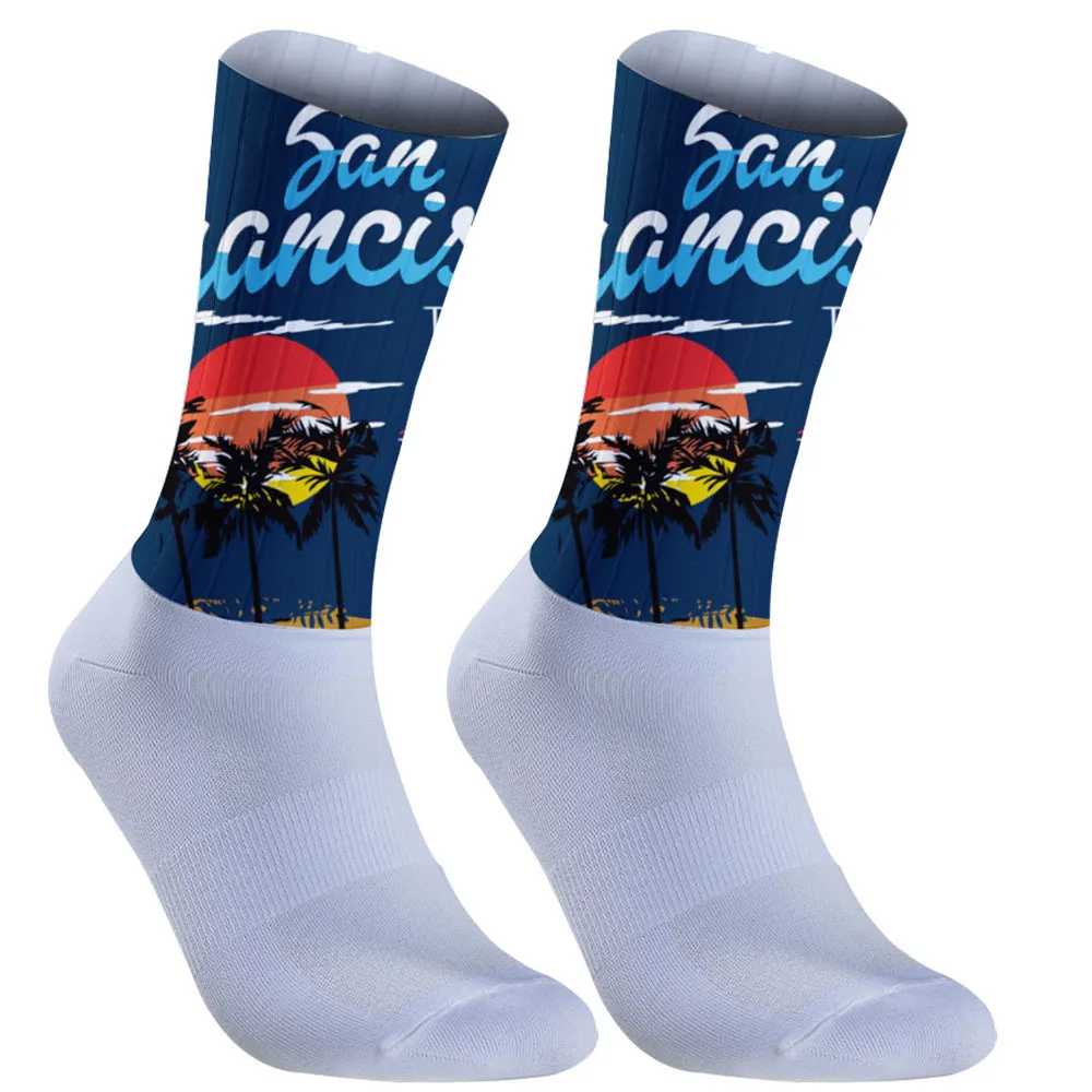 

2025 Новая 3D резка | Велосипедные спортивные носки с нулевым переплетом, которые подходят к форму стопы