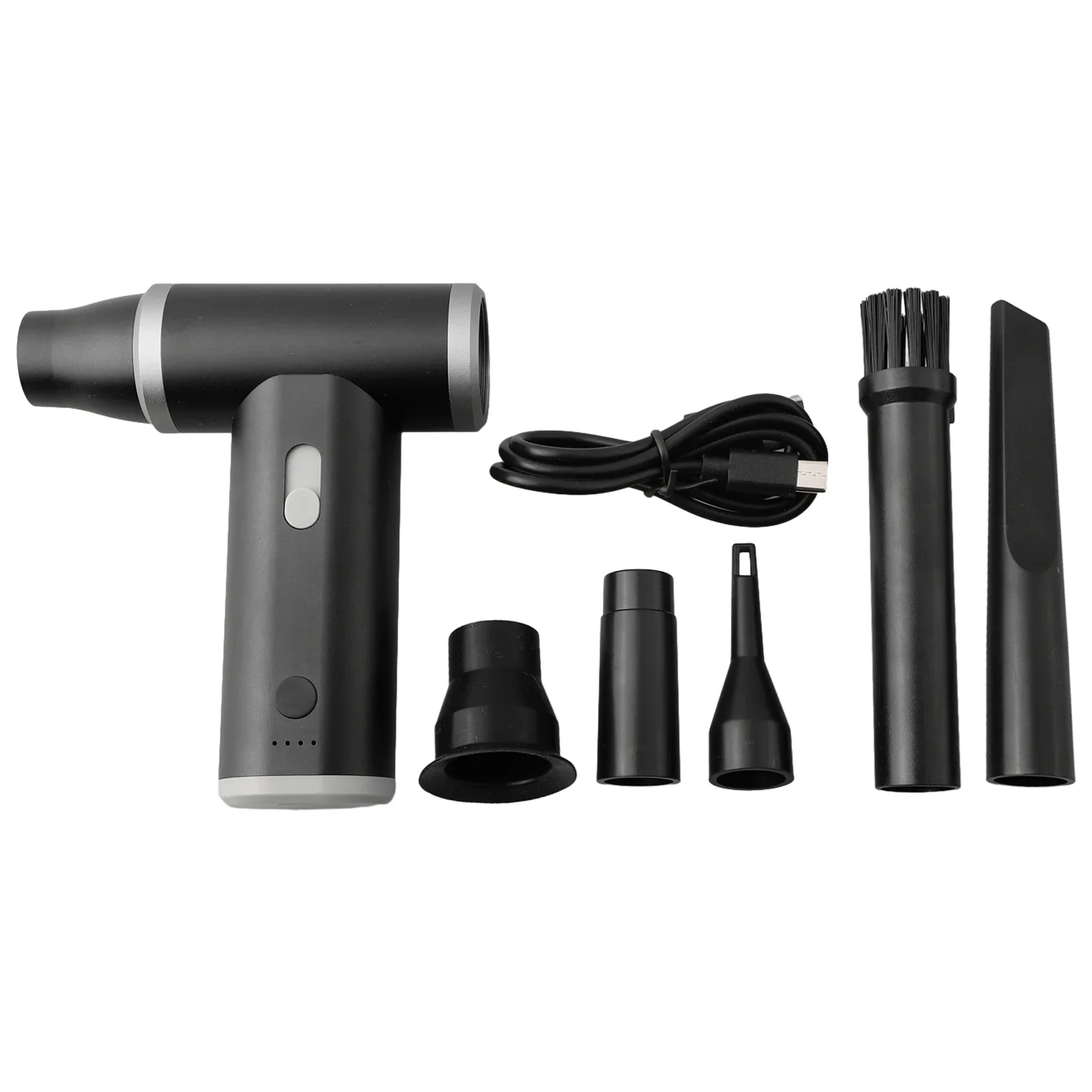 Spolverino ad aria compressa senza fili da 120000 giri/min Batteria incorporata 4000mAh Ricarica rapida flash Elementi essenziali per il campeggio all'aperto