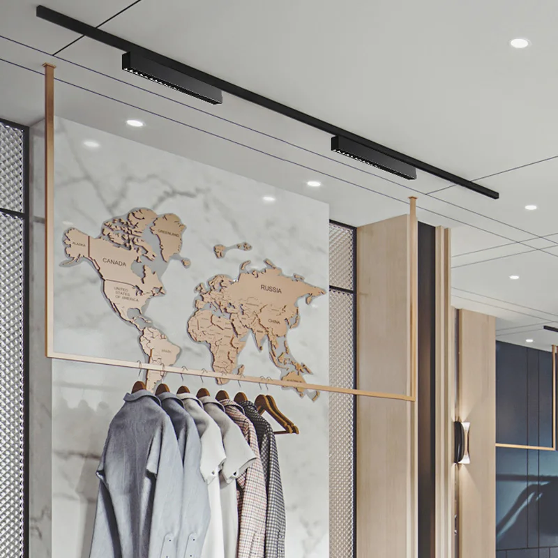 LED Track Light Creative Line Light LED Down Light Spot Light 10W 20W 30W Bar Living Room Ceiling Light Modern Indoor Lighting