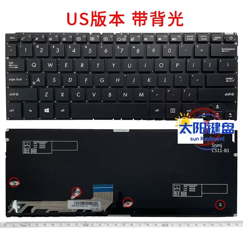 New Keyboard for ASUS UX430 UX430U UX430UA UX430UQ UX430UN UX360 UX360U UX360UA UX360AK U4100U