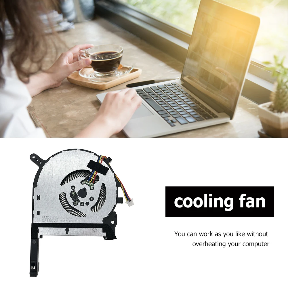 Ventilador de Refrigeración para CPU y GPU, Radiador para ASUS TUF Gaming FX505/A15 FA506IU, para Asus TUF Gaming FX506 FX506LU FX506LH