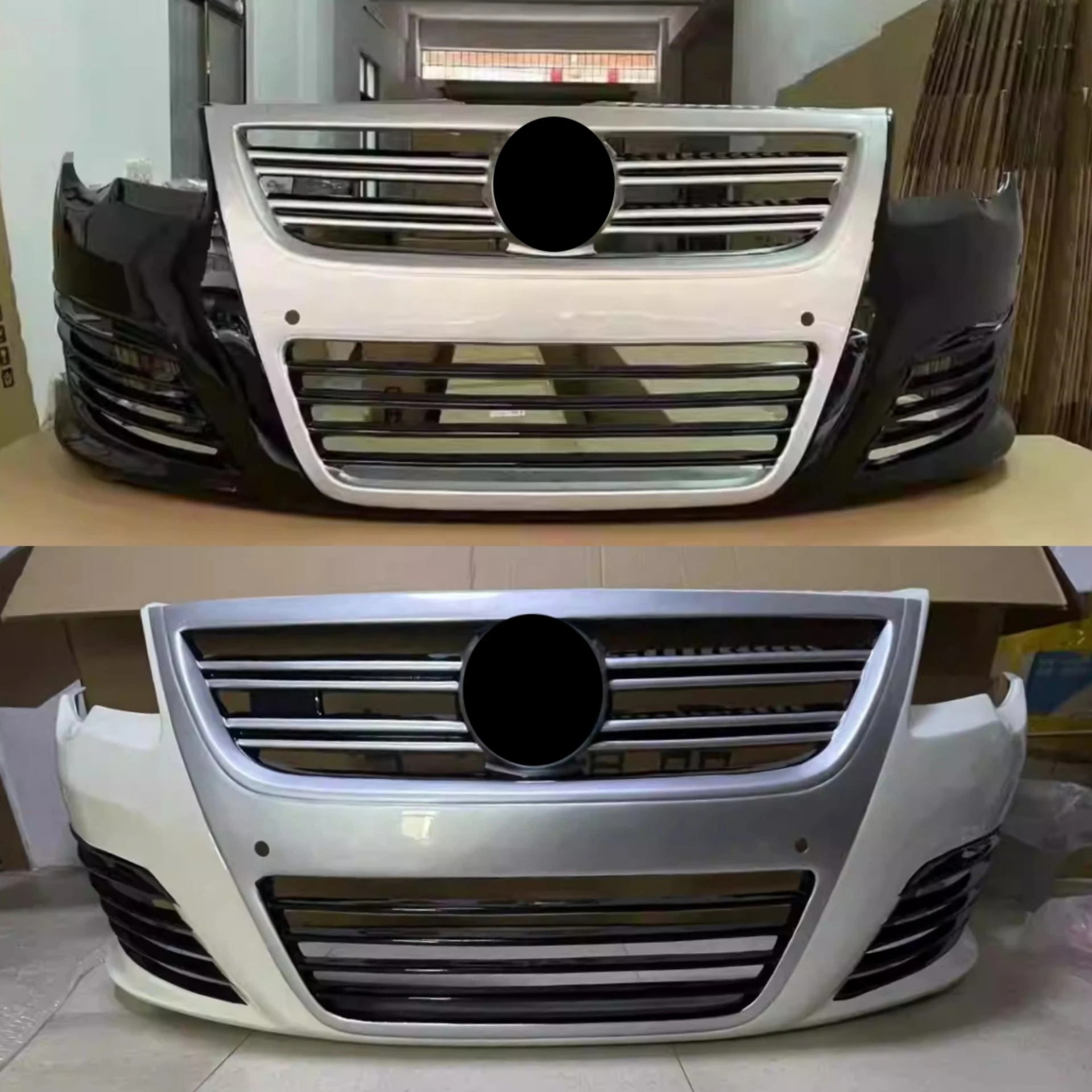 

Body Kit Front Bumper Assembly Grille for Volkswagen vw Passat B6 Surround Car Accessories