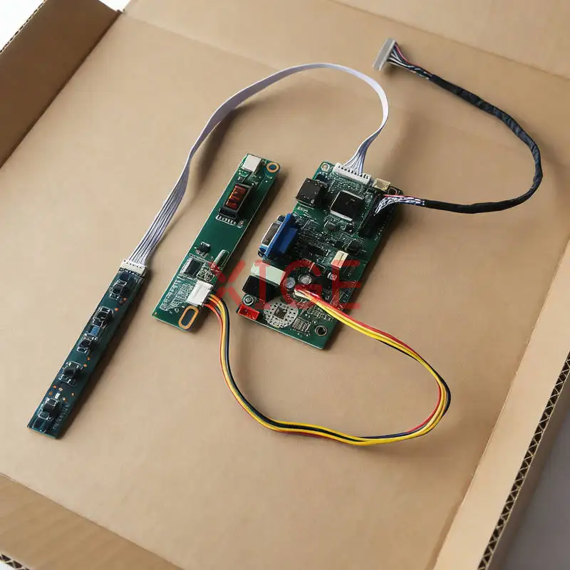 

Плата привода контроллера матрицы ЖК-дисплея подходит для LQ121S1LH01 LQ121S1LH02 HSD121PS11 LT121SU HDMI + VGA 800x600 1-CCFL 800*600 LVDS 20-контактный комплект