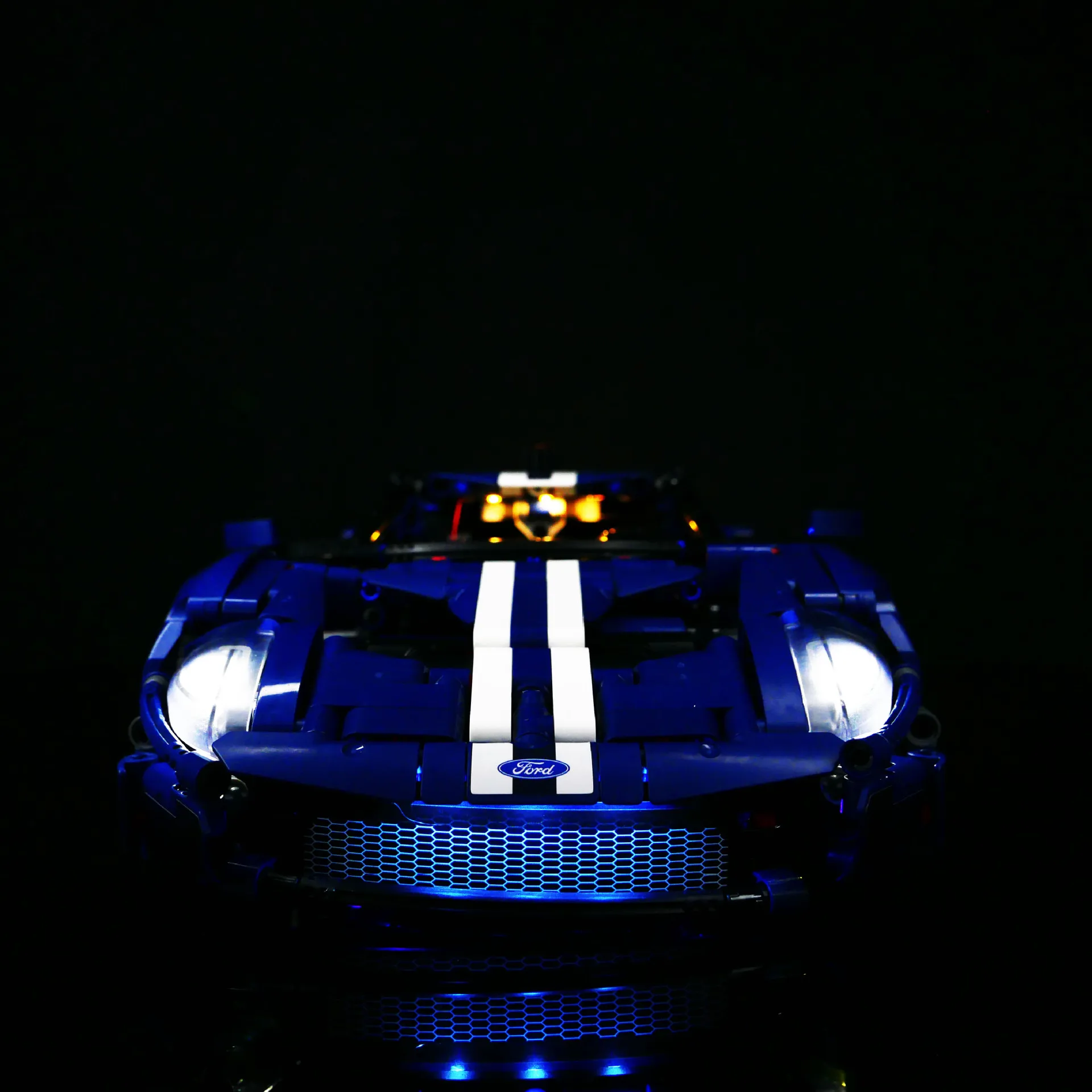 LED Light Set Suitable for LEGO 2022 Ford GT 42154 Car Building Blocks Bricks DIY Lamp Toys Set Not Include Model