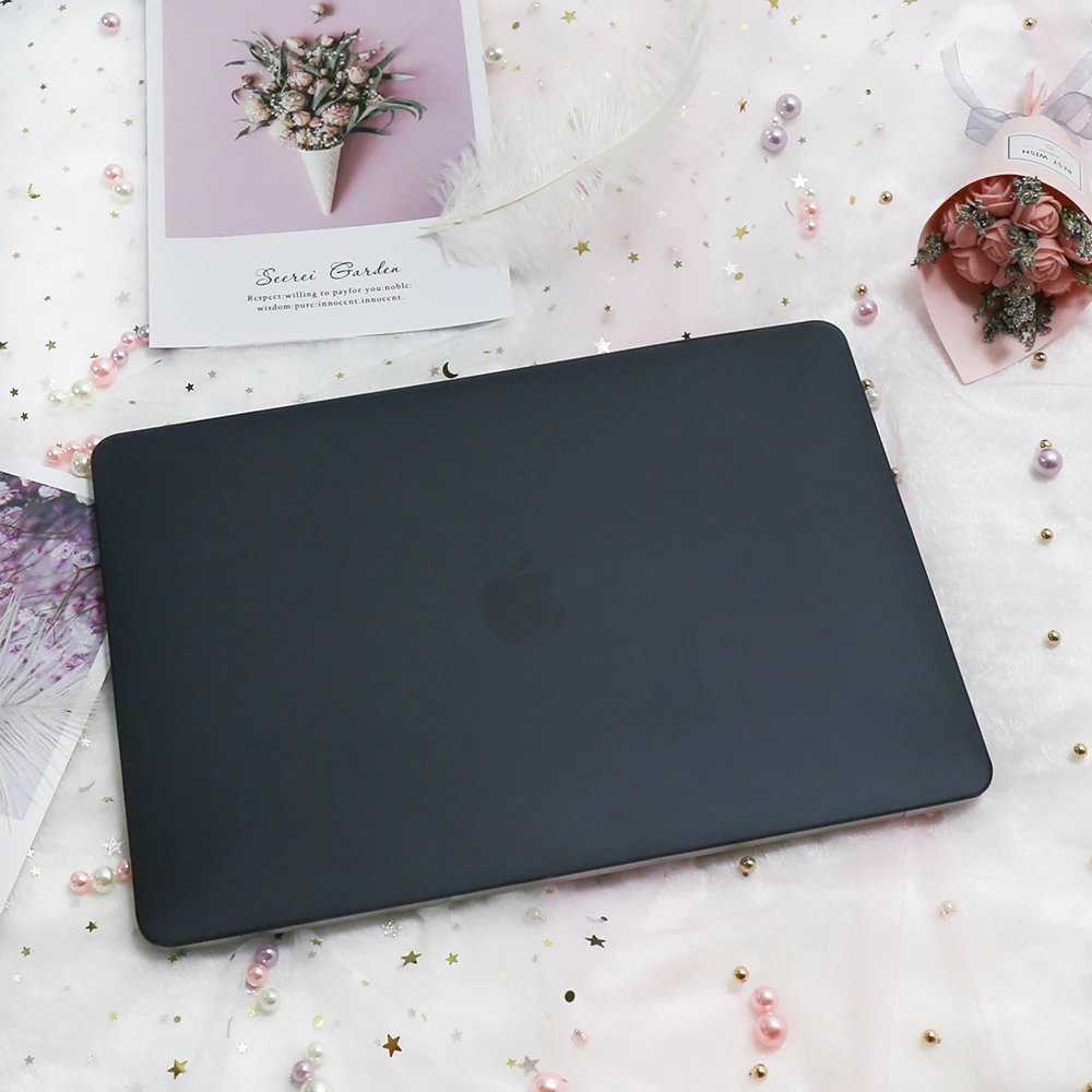 Laptop Case For Macbook 11 12 13 15 16 Inch For M1 Chip Pro 13 A2338 For New Air 13 A2337 A2179 Pro 16 Crystal Protective Cover