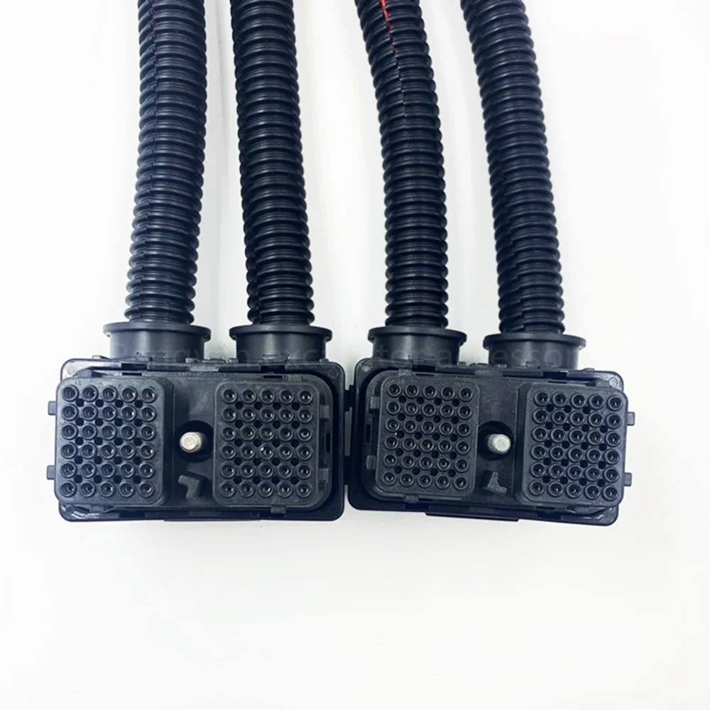 Excavator Parts Engine Computer Board ECU Plug 50 Pin For 2150 60 Pin Right Socket To Right Left Socket To Left Harness Plug