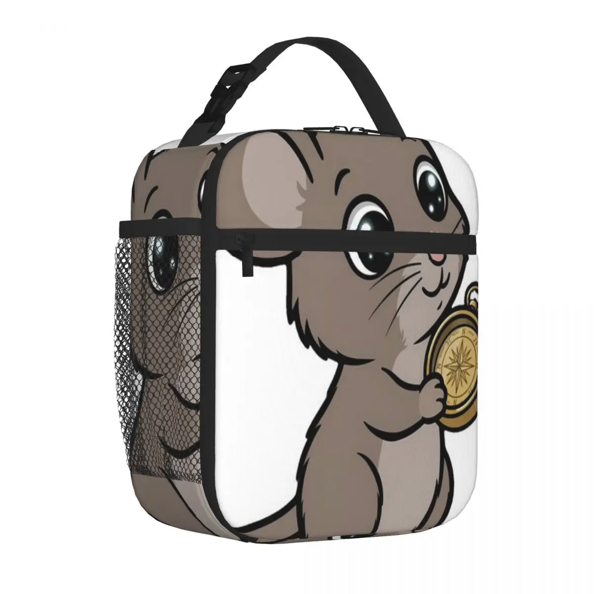 Hot Sale Mouse With Compass Multi Pocket Portable Lunch Bag Fitness Snack Food Storage Bag