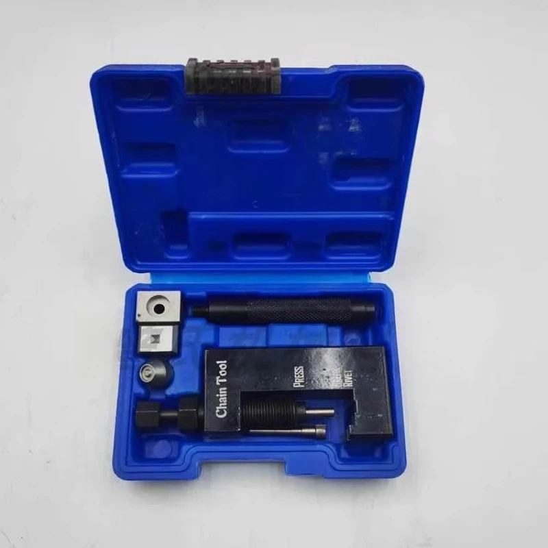 

Подходит для мотоцикла 520/525/530, разборник цепи сальника, съемный заклепочник, инструмент для установки, перехватчик цепи