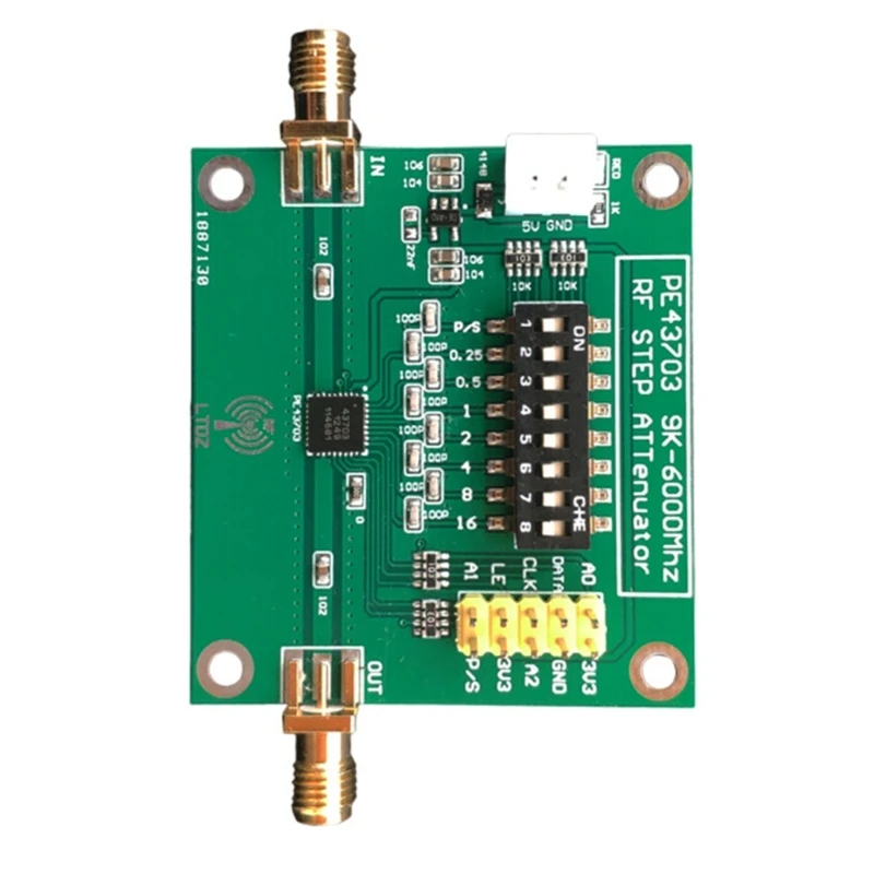 RF Attenuator PE43703 Numerical Control Attenuator Module Parallel Immediate 9KHz-6GHz NC Attenuator