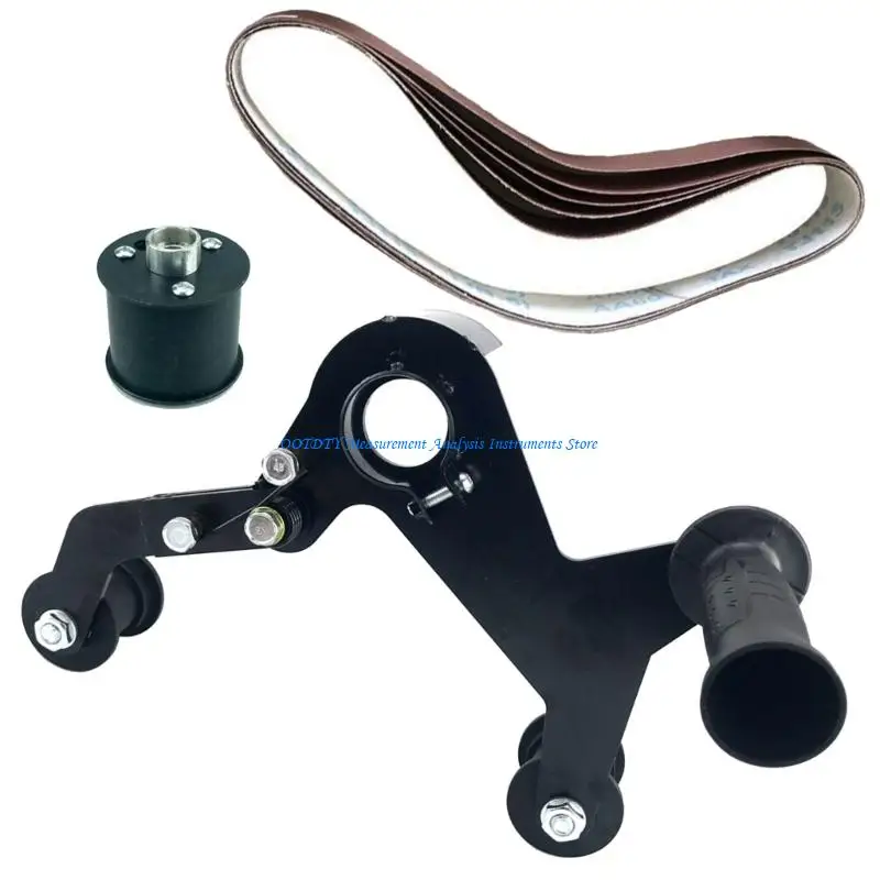 367D Stable Steel Head Attachment for Angles Grinder Low Vibrations Metal Polishing