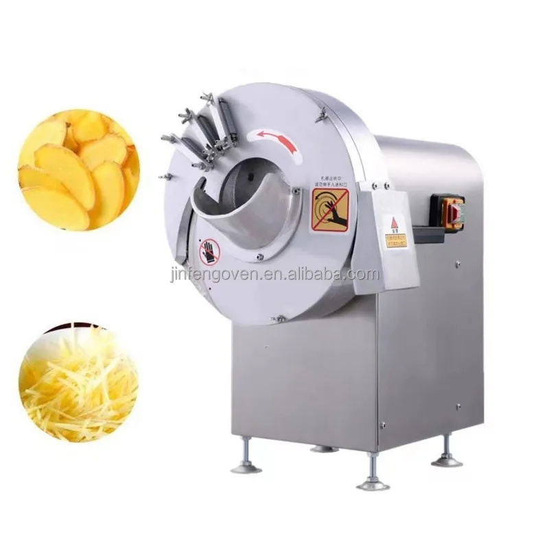 Exclusive stainless steel commercial industrial ginger slicer / ginger slice cutting machine