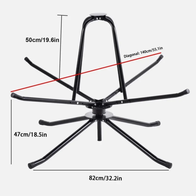 Adjustable Underfloor Heating Pipe Uncoiler; Underfloor Heating Pipe Winding and Unwinding; Width/Height-Adjustable Stand