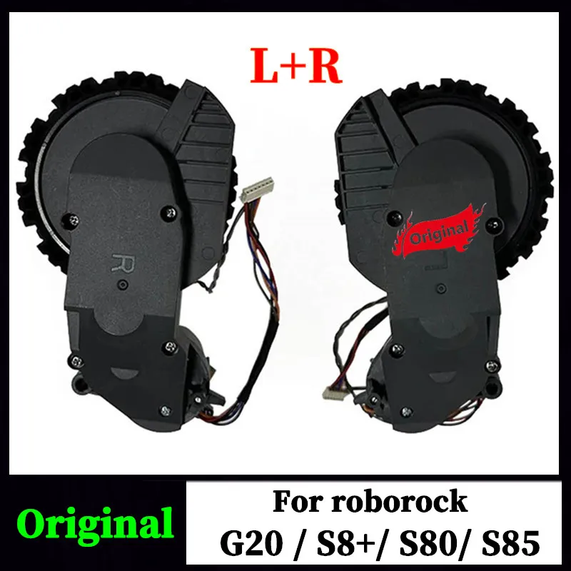 

New Original for Roborock S8 S8 PLUS S8+ S8 Pro Ultra G20 Left And Right Walking Wheels Parts Vacuum Cleaner Wheel Accessories