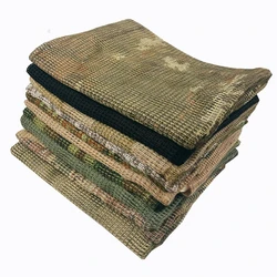 Tactical Scarf Camouflage Mesh Net Scarves Camo Scarf Outdoor Sports Sniper Face Veil Wargame Camping Hunting Cycling
