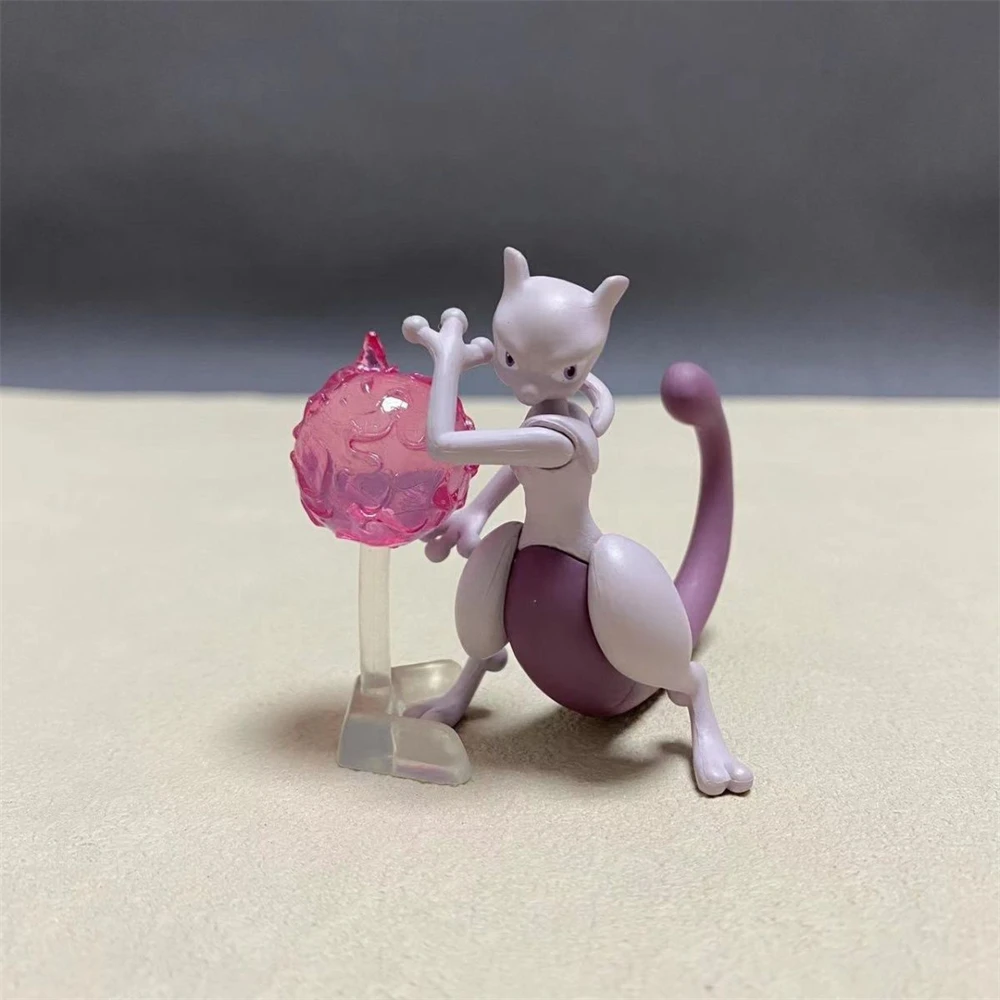 Bandai pokemon mewtwo greninja mimikyu produtos a granel genuínos têm defeitos modelo boneca figura de ação presente de aniversário
