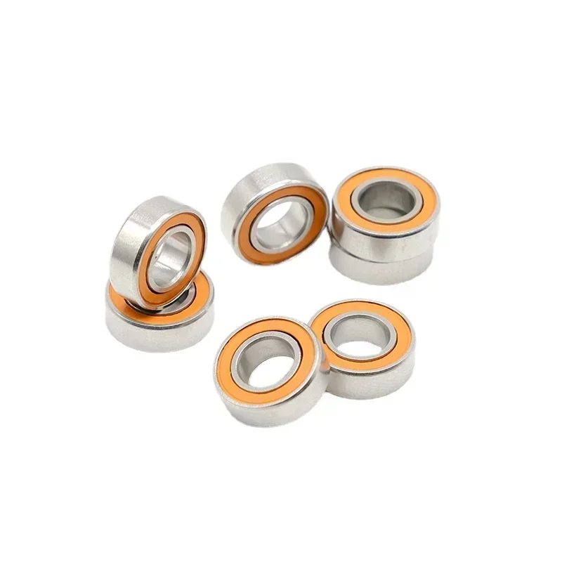 SMR128 Luya wheel modified mixed ceramic ball bearing 8*12*3.5mm fishing gear Fishing wheel bearing 2RS