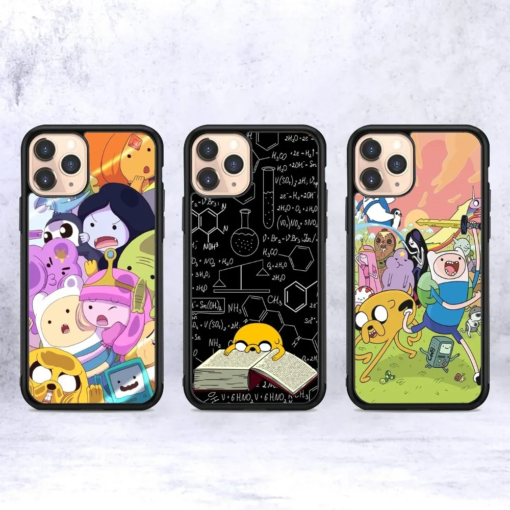 

Cartoon A-Adventures T-Times Phone Case Silicone PC+TPU For For IPhone 11 12 13 14 15 16 Plus Pro Max Cover