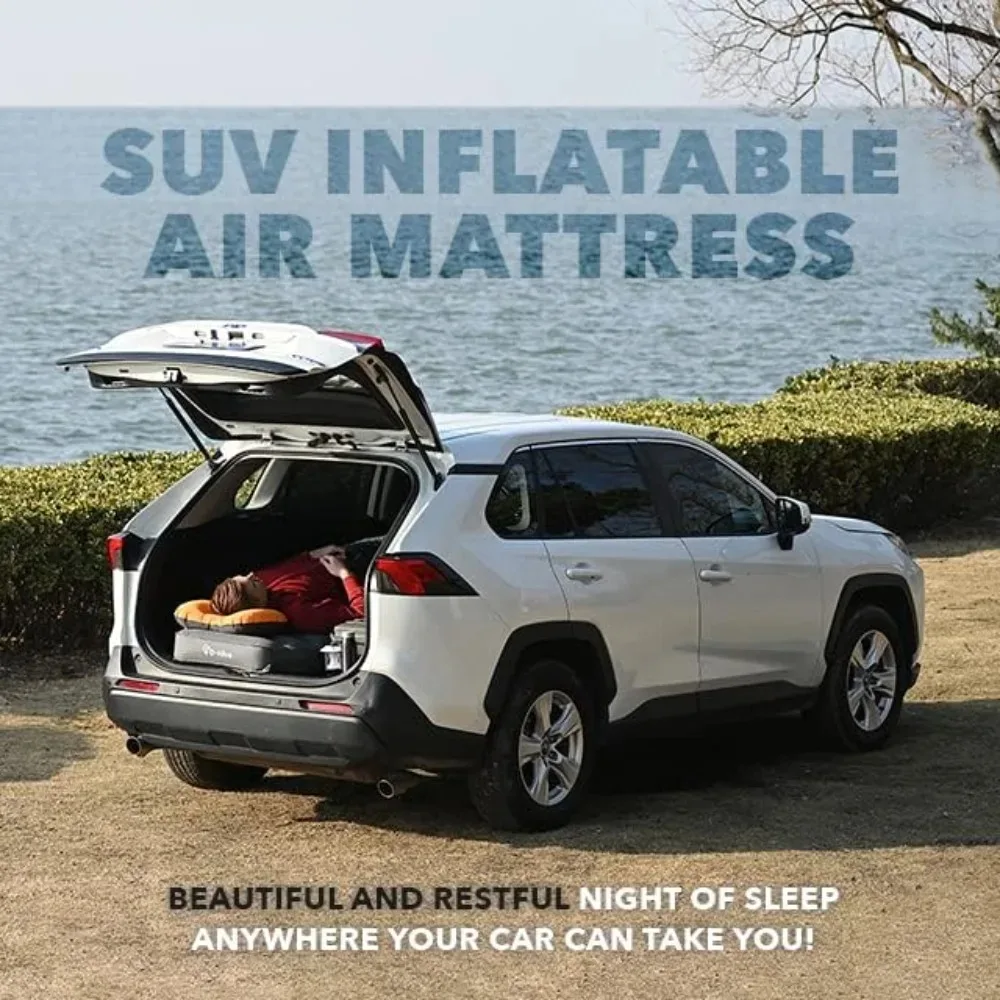 SUV Air Mattress for Car Camping, Car Mattress for SUV, Bed Mattress, Durable Extra Thick 300D Oxford