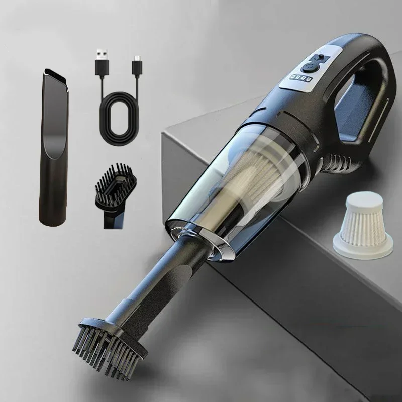 Portable Car Vacuum Cleaner Handheld Cordless Vacuum Cleaner Powerful Suction for Auto/Home/Office/Pet Hair