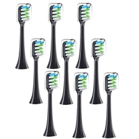 HOT！-9PCS Replacement Brush Heads For SOOCAS V1 V2 X3 X3U X5 D2 D3 SOOCARE Sonic Electric Toothbrush Head Soft Bristle