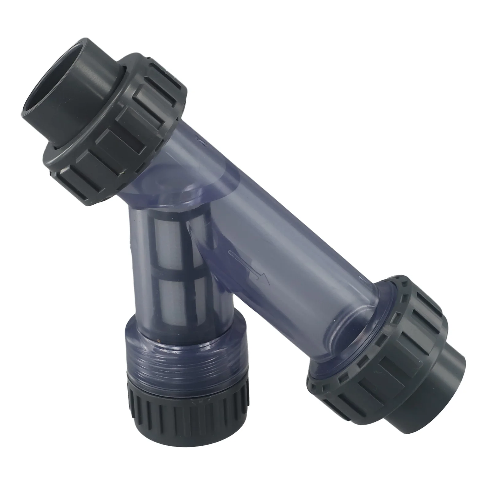 Easy Installation Transparent PVC Effective Filtration Aquarium Fish Tank I D Mm PVC Y Type Filter Easy Installation