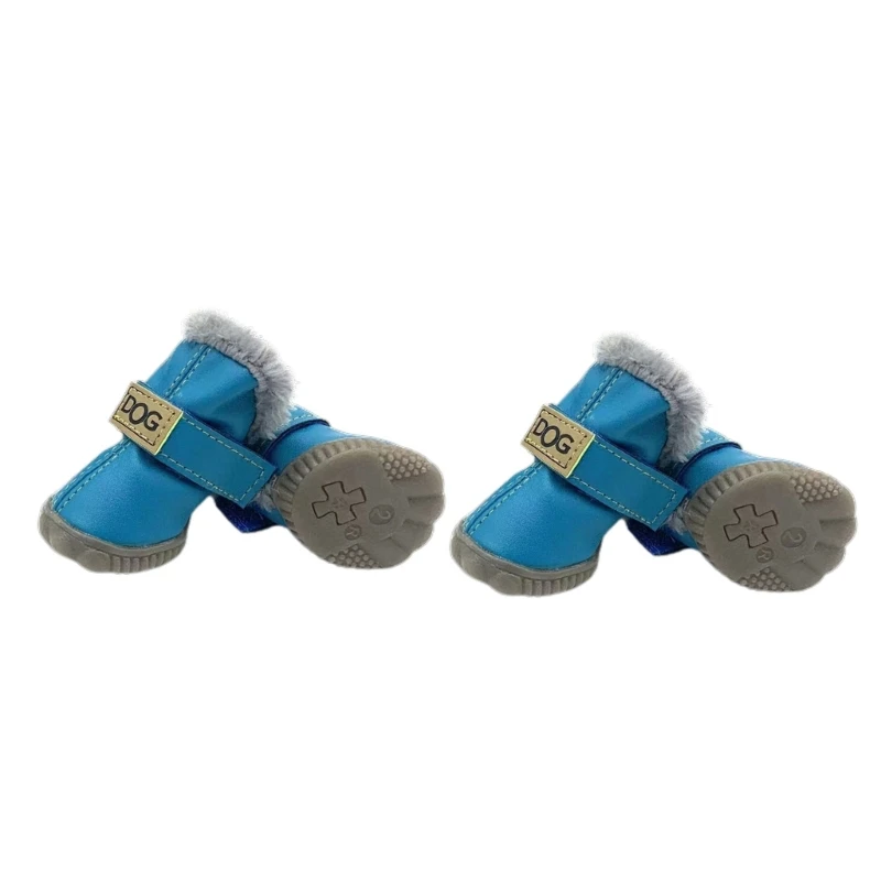 Dog Snow Booties Sock Boot Rain Booties Non-Slip Waterproof Breathable Wearable for Small and Large Dogs