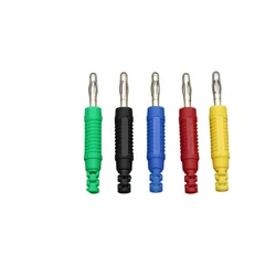 Red/Black 4mmPure copper nickel plated lantern banana plug Insulation wire DIY banana plug connector multimeter test