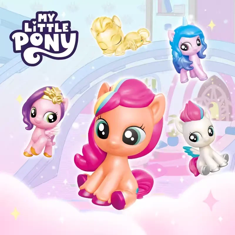 My Little Pony Animation Peripheral Rainbow Sweetheart Series Classic Collection Figures  Decorations Children's Gifts Girls