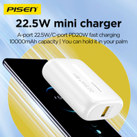 PISEN 10000mAh Power Bank Portable For iPhone 14 Pro MAX 13 12 Samsung Xiaomi Huawei Mini PowerBank Ultra Thin External Charger