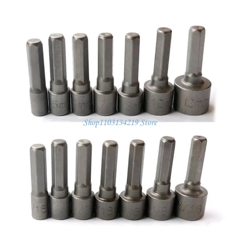 

N5KC Powerful Socket Inner Hexagonal Wrench 9pcs/14pcs for Mechanic DIYer Enthusiasts