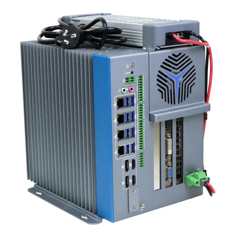 【New Arrival】R I36-B  14th Gen PCIe Expansion Box PC, 3x M.2, DDR5, 4 LAN VPro, 500W