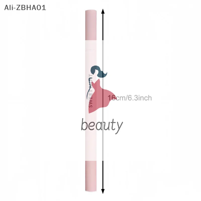 ピンクハイライターシャドウペンブライトニングアイメイクメニスカスダブルエンドライイングシルクワームアイライナーペンシルパール光沢マットヌード