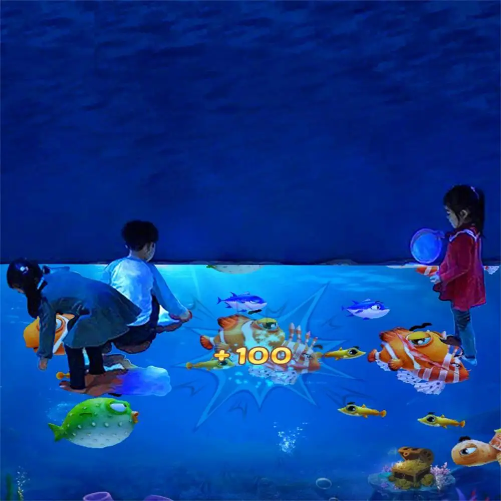 22 Interactive Wall Games Projection Software for Children Playing in Playground Indoor Outdoor Throwing Ball Games Equipment