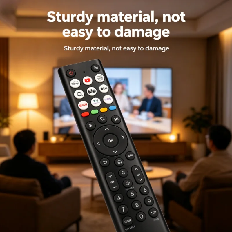 Pilot zamienny ERF2B38H do telewizorów Hisense Smart TV 43A7Q 50A7Q 55E8Q 85U7Q 65U7Q 55A7Q (BEZ funkcji głosowej) — zdjęcie produktu 6