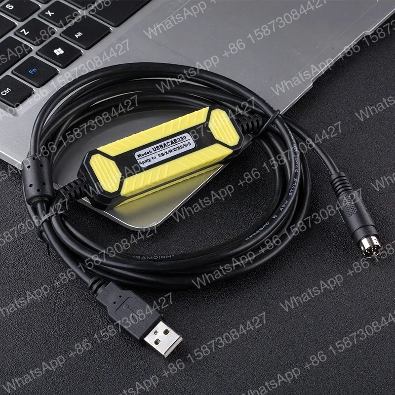 20 шт. USBACAB230 Кабель для программирования Delta DVP PLC адаптер USB-DVP RS232