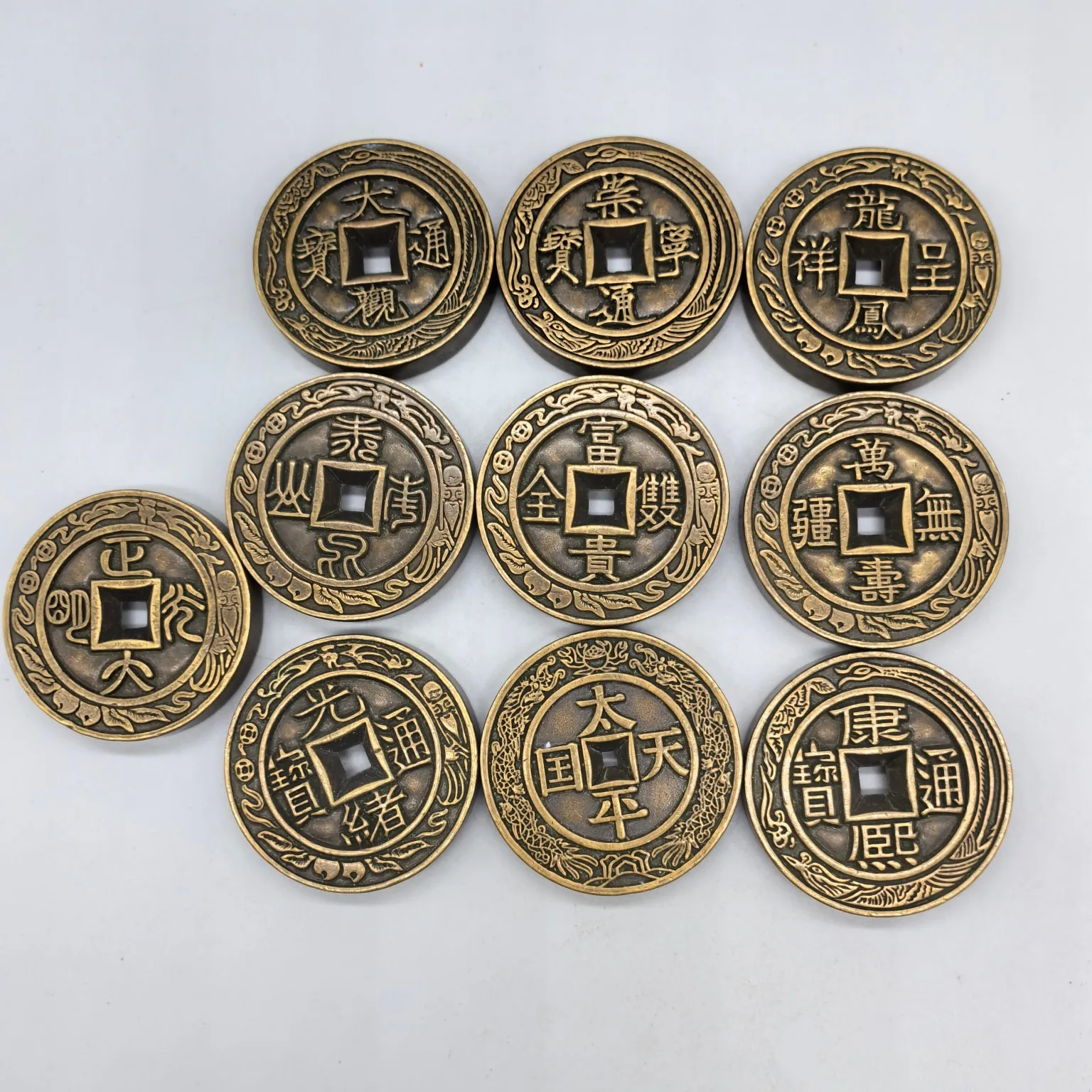 

Home Handicrafts Pure Copper Coins With Exquisite Workmanship and Exquisite Shapes are Worth Collecting and Commemorating