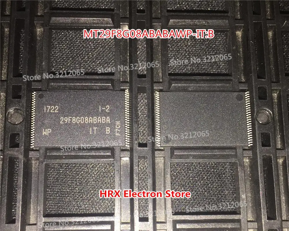 100% New MT29F8G08ABABAWP-IT:B TSOP48 MT29F8G08ABABAWP IT B MT29F8G08ABABA (2-10piece) 