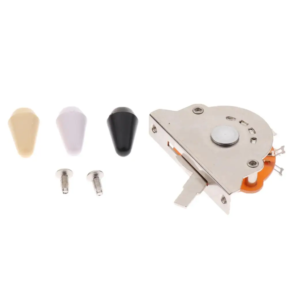 Electric Guitar 3 Lever Pickup Selector Switch Metal Alloy Rocker Switch Tips for LP Guitar Replacement