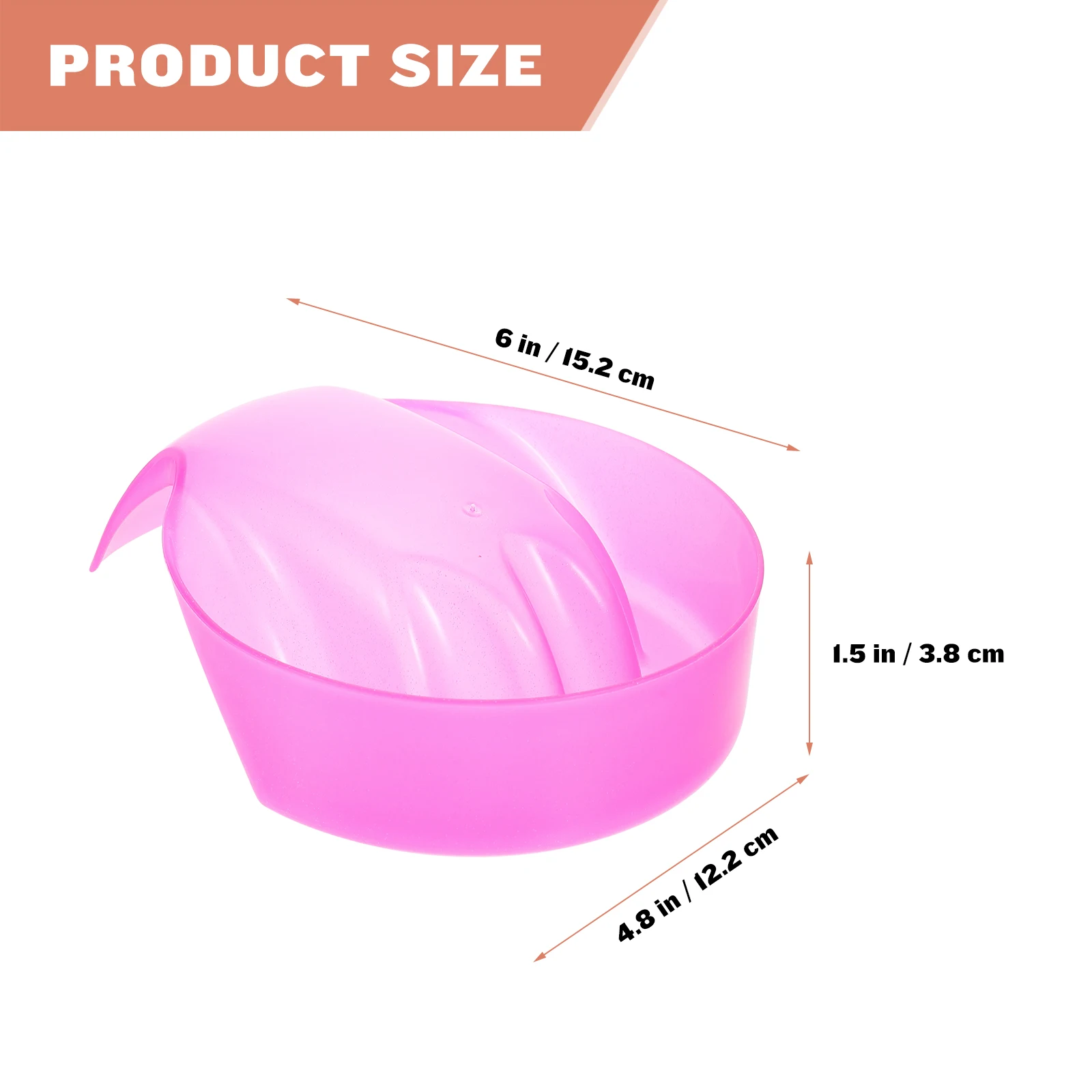 3 Stuks Manicure Kom Vakmanschap Langdurig Gebruik Nail Art Soak Bowl Voor Spa Nail Voeding Behandeling Dode Huidverzorging