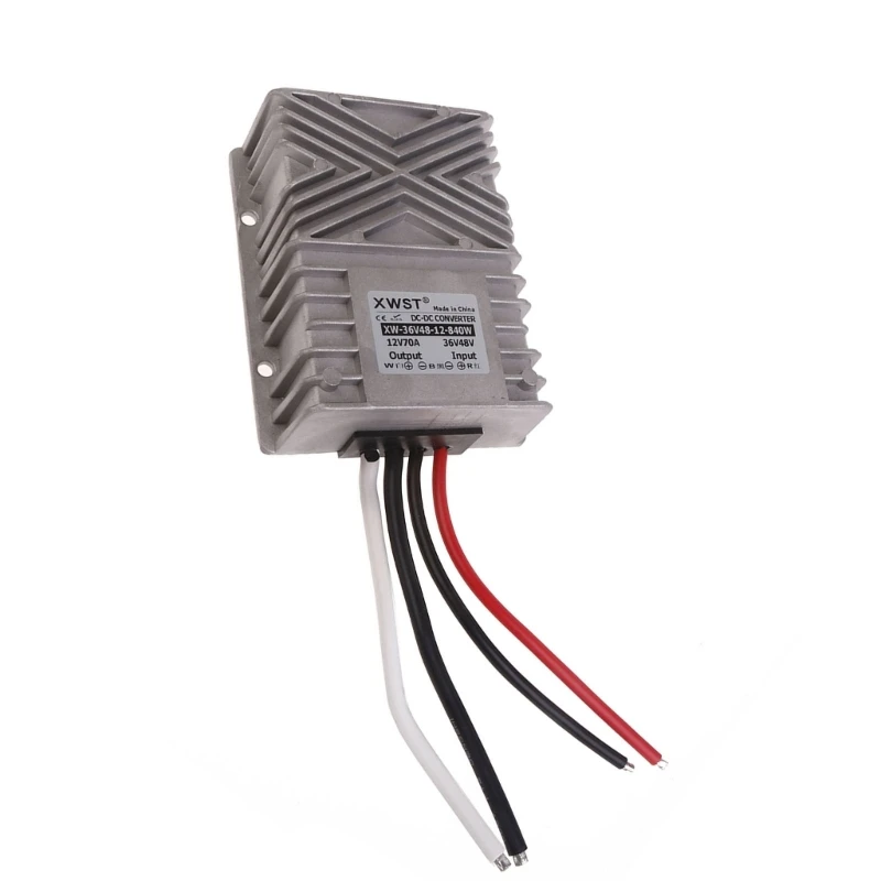 

Converter 48V 36V to 12V 30A-70A Waterproof Power Adapter for Car Boat POwer DropShipping