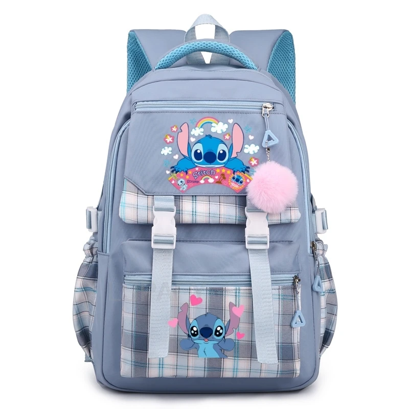 Lilo Stitch Women bag pack nastolatki plecak podróżny Kawaii chłopięce torby na książki szkolne dla dzieci Mochila Escolar