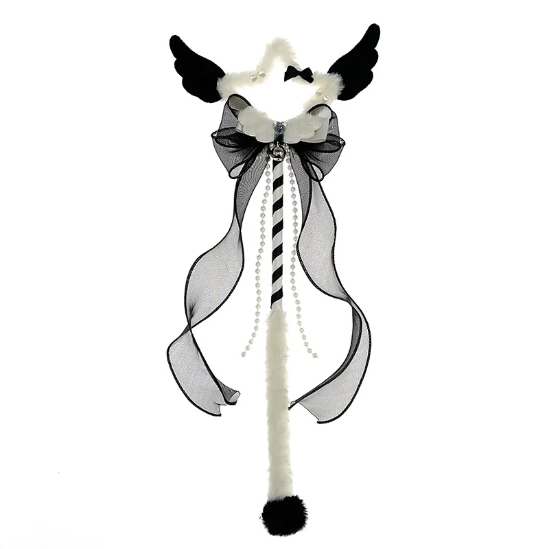 43 cm Lolita Prinses Scepter Fotografie Prop Leuke Toverstaf Anime Fee Cosplay Props Bruiloft Fantasie Accessoire