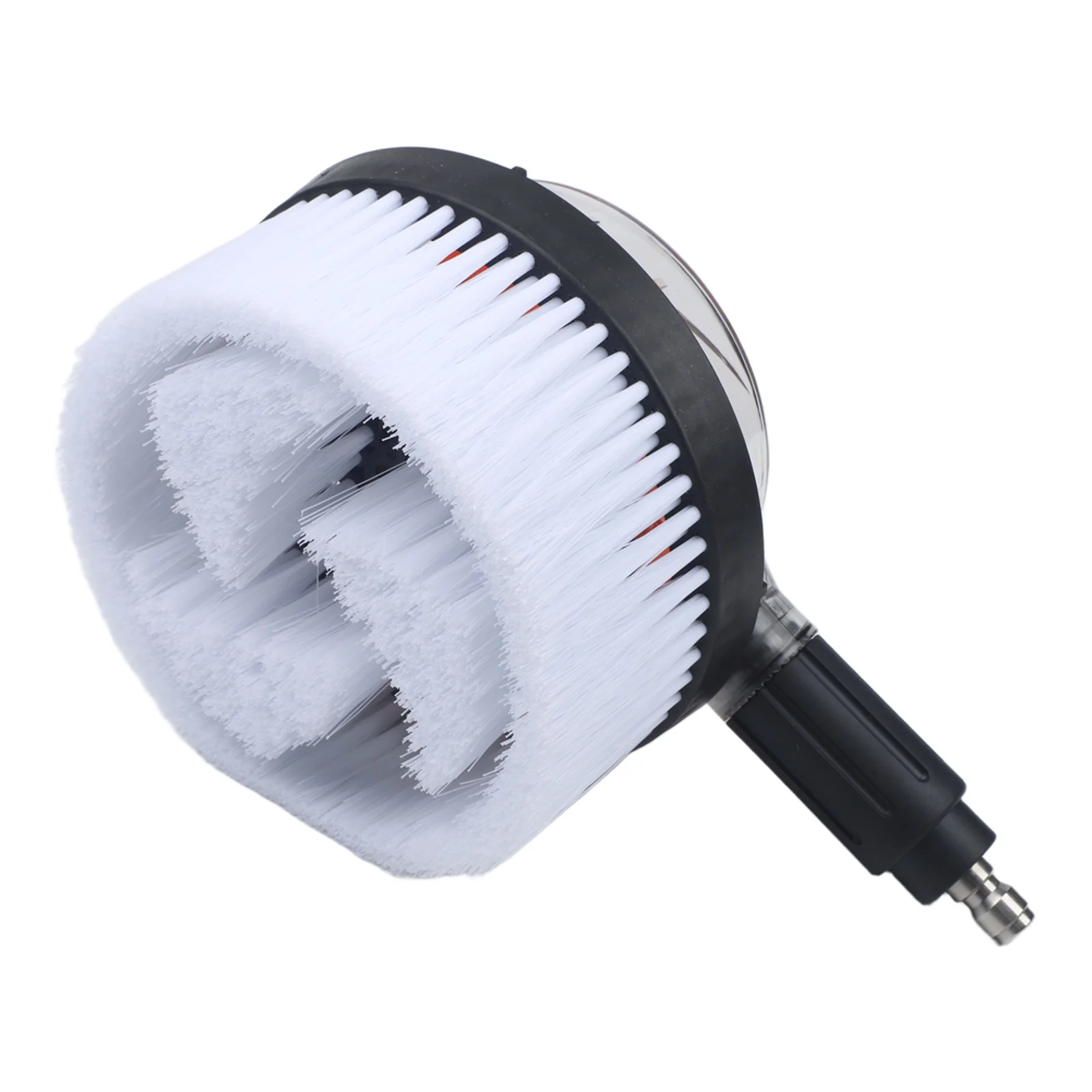 1/4 quick connector male rotating brush for high pressure washer suited for car wash tools and various outdoor cleaning tasks