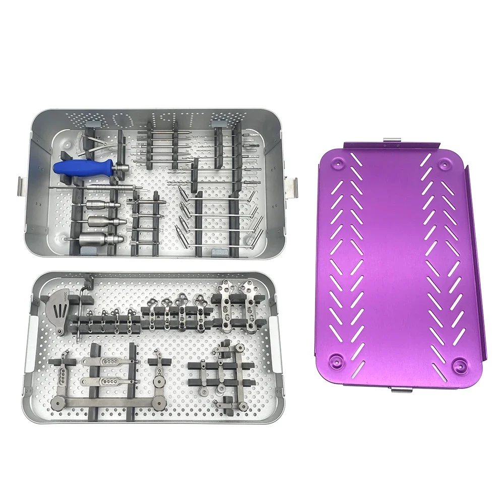 Orthopedic Surgery Traumatology Stainless Steel Bone Locking Tplo Plates Jig For Animals Dogs Veterinary Instrument
