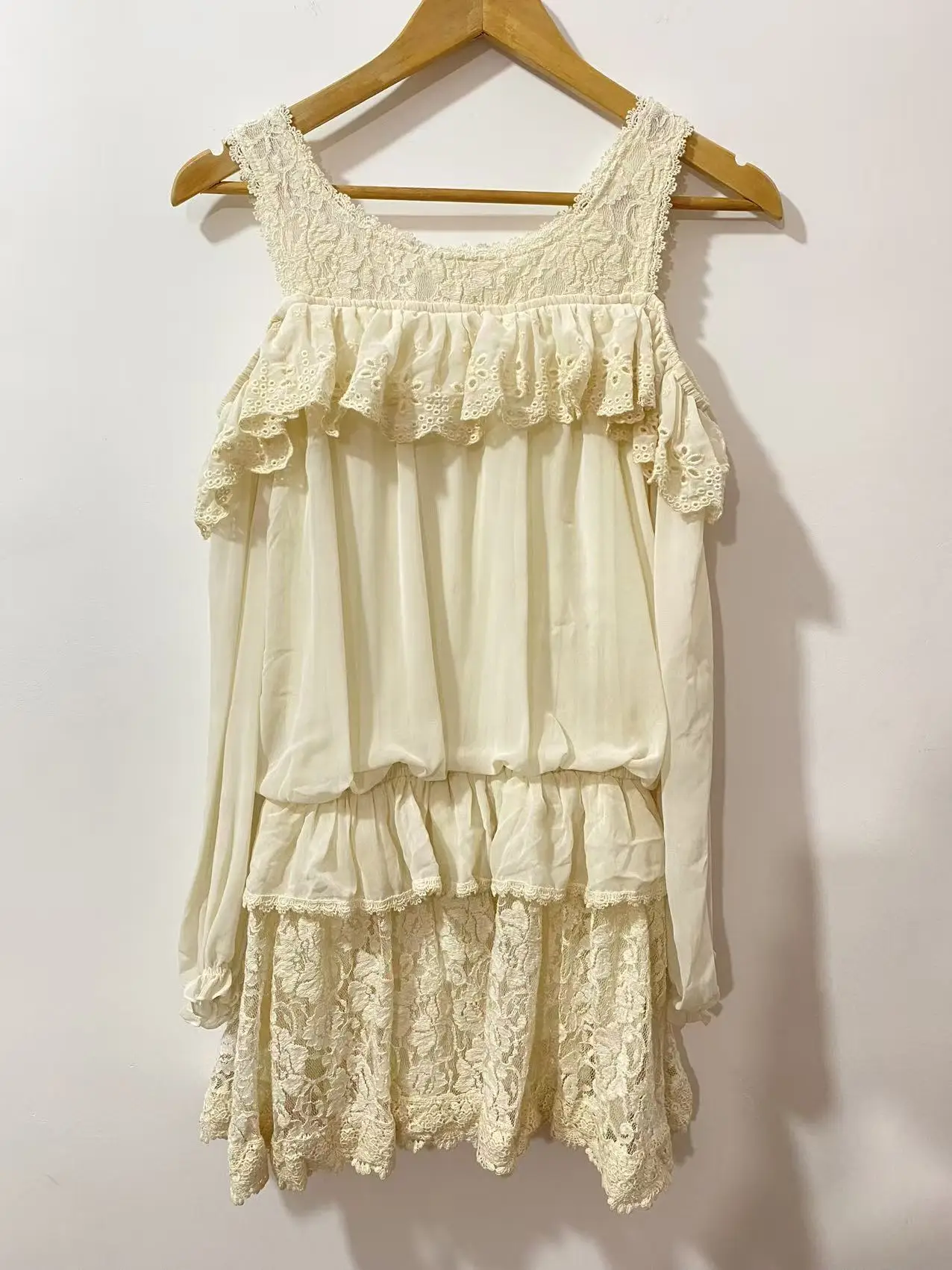 Chiffon Off Shoulder