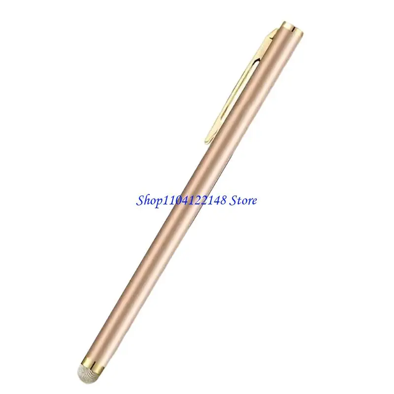 

P9FA Стилусы с наконечником из проводящей ткани, отзывчивая сенсорная ручка для устройств Android, тонкий металлический корпус,