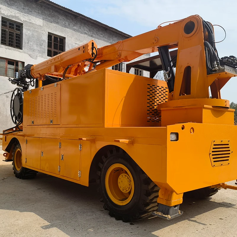 YG Wet Mix Shotcrete Machine Tunnel With Robot Arm Construction Automatic Spraying Concrete
