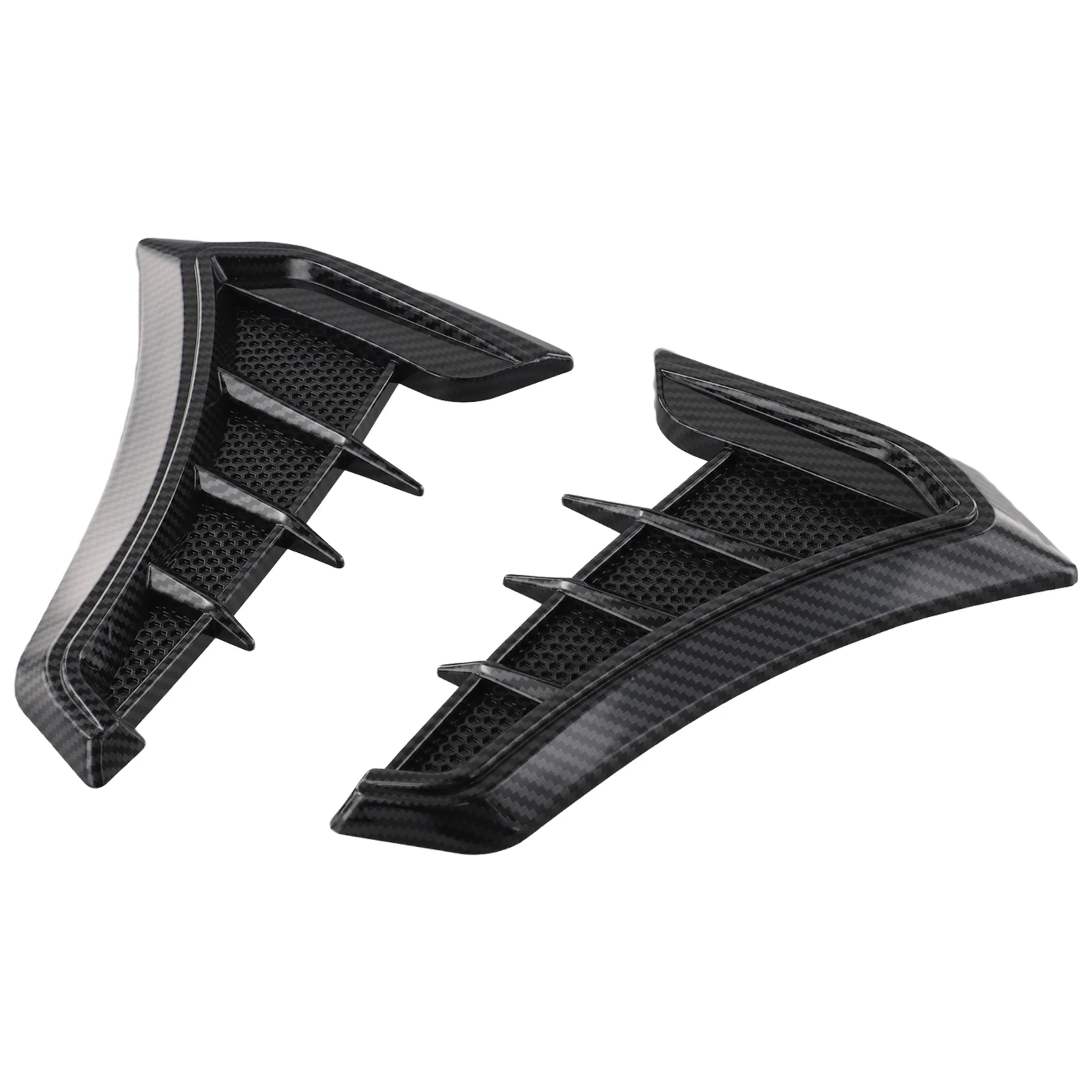 For Car Decoration Air Flow Intake Grille Car Fender Grille Perfect Match For Car Stable Characteristics For Car Fenders