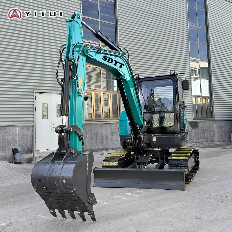 جديد 6.5 طن حفارة مخصصة حفار هيدروليكي Epa Euro 5 حفارات صغيرة حفارة صغيرة عالية الأداء