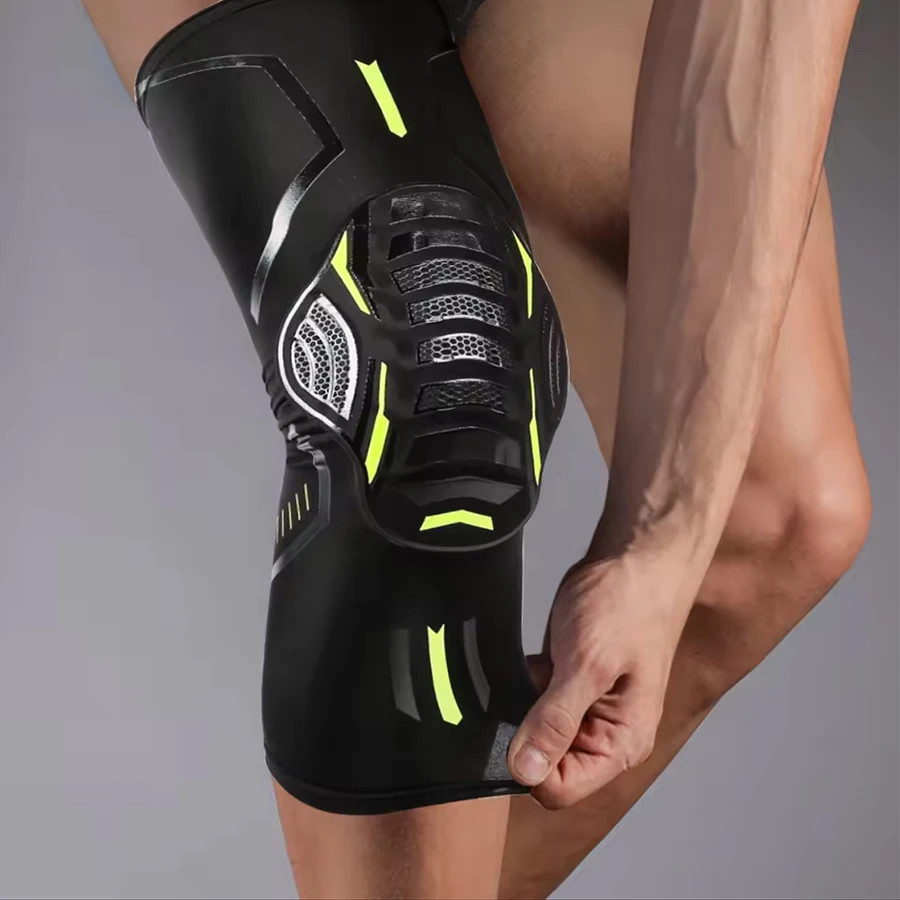 Rodillera de compresión para hombre y mujer, rodilleras a prueba de golpes, rodillera para correr, artritis, alivio del dolor articular, 1 ud.